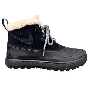 Nike Women’s Woodside Black Lined Winter Boot Size US 9